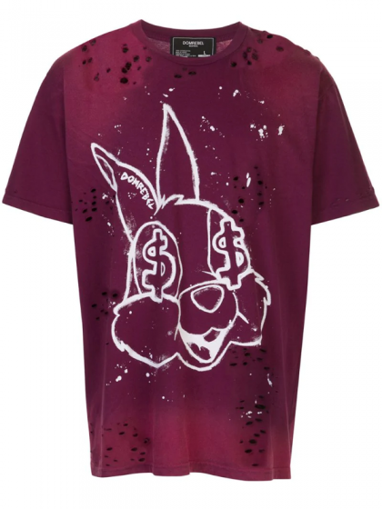 DomRebel Bunnies Holes T-Shirt